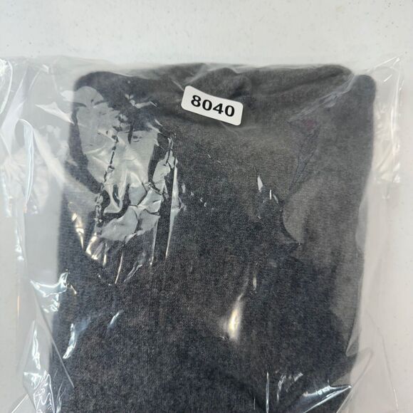 Lands End Mens V-Neck Sweater XL/T 46-48 Gray Soft & Warm Cashmere Blend - Picture 11 of 11